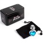 SECRETPLAY - PLUG ANAL DE METAL CORAO AZUL TAMANHO PEQUENO 7 CM