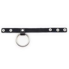 OHMAMA FETISH - METAL COCK RING WITH BALL DIVIDER