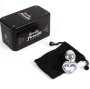 SECRETPLAY - PLUG ANAL EN MÉTAL COEUR CRISTAL CLAIR PETITE TAILLE 7 CM