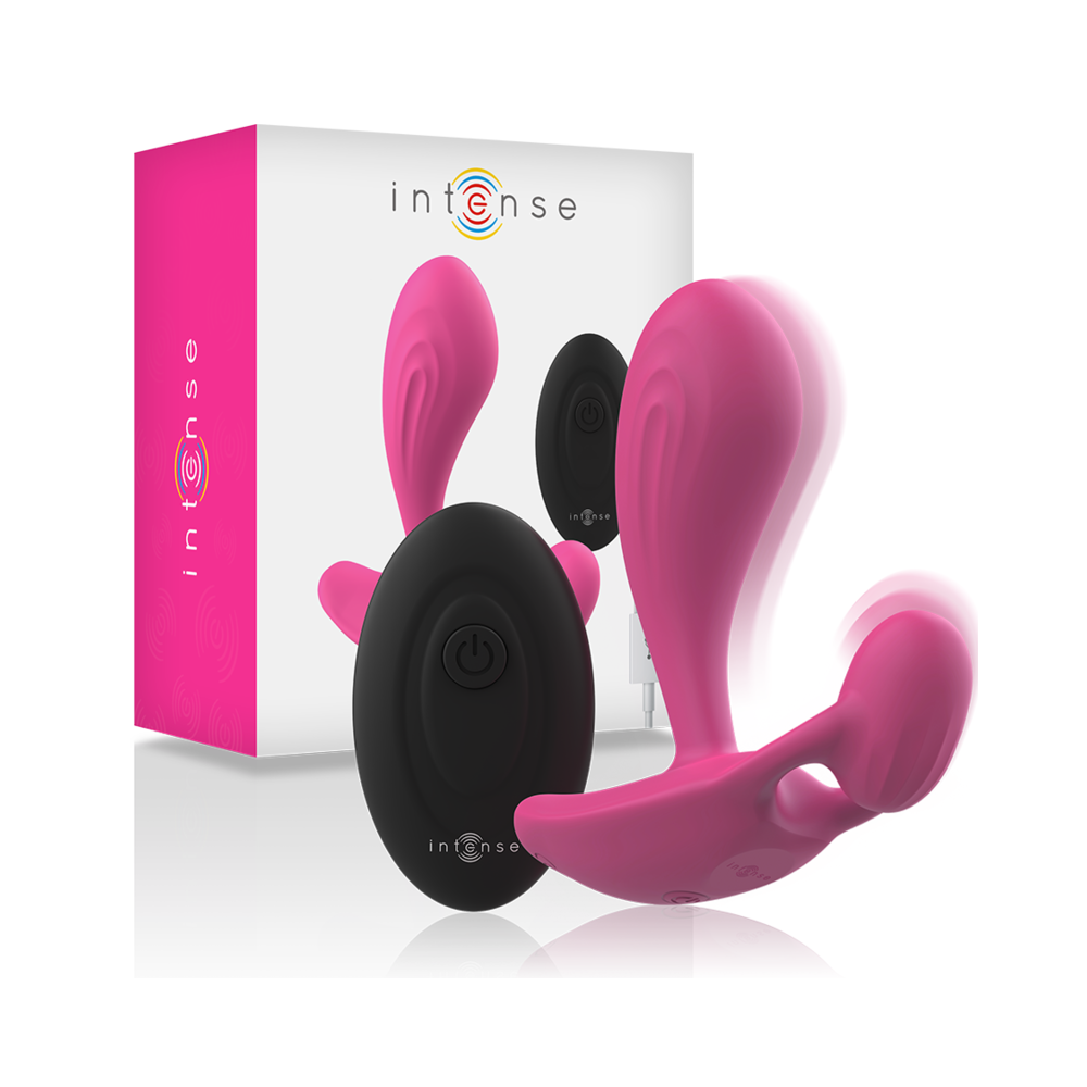 INTENSE - SHELLY PLUG ANAL CONTROLE REMOTO ROSA