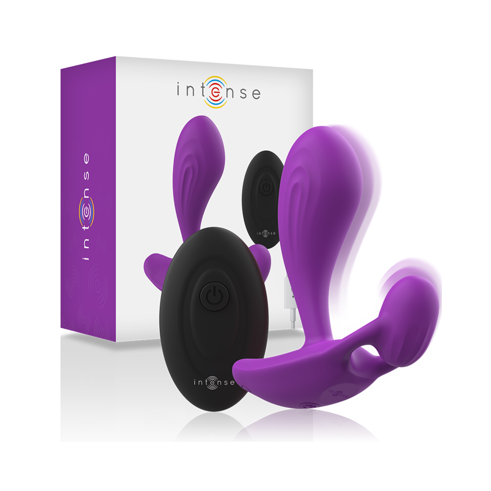 INTENSE - SHELLY PLUG ANAL CONTROLE REMOTO ROXO