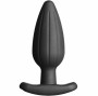 ELECTRASTIM - SILICONE BLACK ROCKER BUTT PLUG LARGE