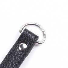 OHMAMA FETISH - COCK RING WITH METAL LEASH CHAIN