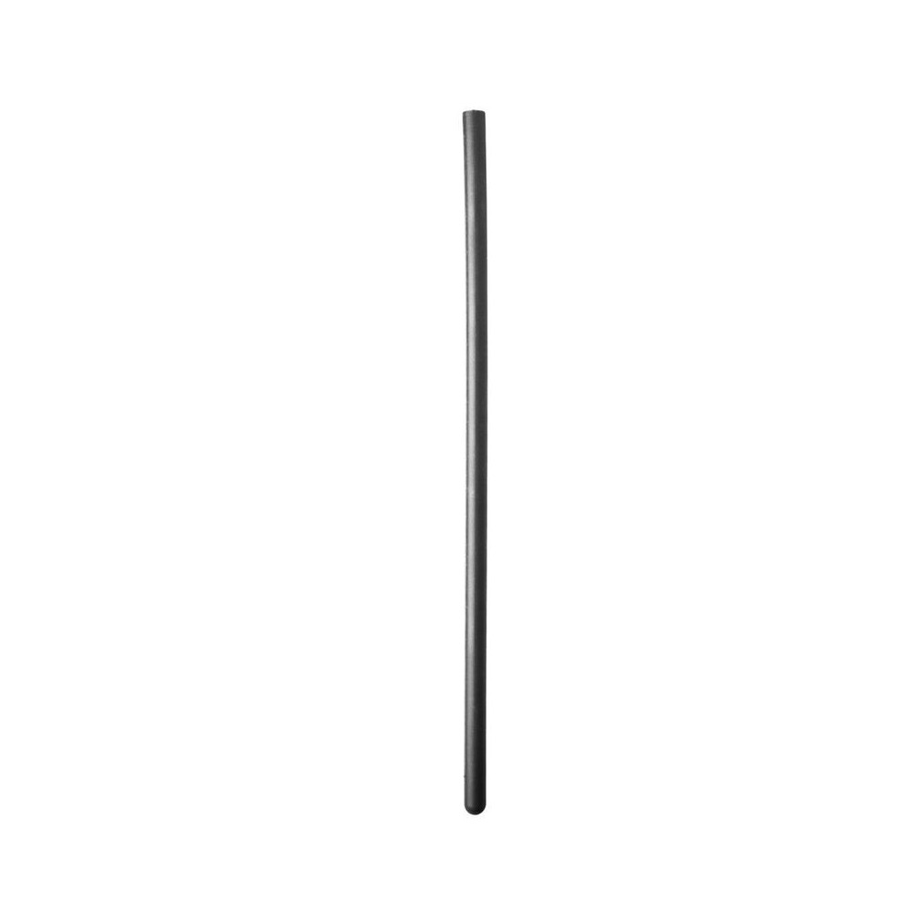 ALL BLACK - 8MM URETHRAL PROBE SILICONE