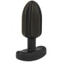 ELECTRASTIM - TARTARUS PLUG ANALE QUADRIPOLARE IN SILICONE NERO