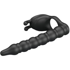 PRETTY LOVE - BLACKNEY ANÉIS PARA PÊNIS COM PLUG VIBRADOR
