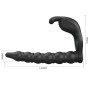 PRETTY LOVE - BLACKNEY PENIS RING WITH BLACK VIBRATOR PLUG
