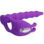 PRETTY LOVE - BLACKNEY ANÉIS PARA PÊNIS COM PLUG VIBRADOR