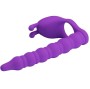 PRETTY LOVE - BLACKNEY ANNEAUX PÉNIS AVEC PLUG VIBRATEUR
