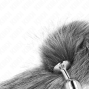KINK - ANAL PLUG SIZE S 7 X 3 CM WITH SYNTHETIC TAIL 40 CM GREY