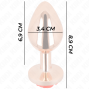 KINK - PLUG ANAL OR ROSE AVEC ROSE ROUGE M