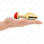 KINK - PLUG ANAL OR ROSE ROUGE TAILLE L