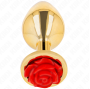 KINK - PLUG ANAL OR ROSE ROUGE TAILLE M