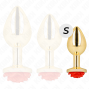 KINK - PLUG ANAL GOLD ROSE ROT GRÖSSE S