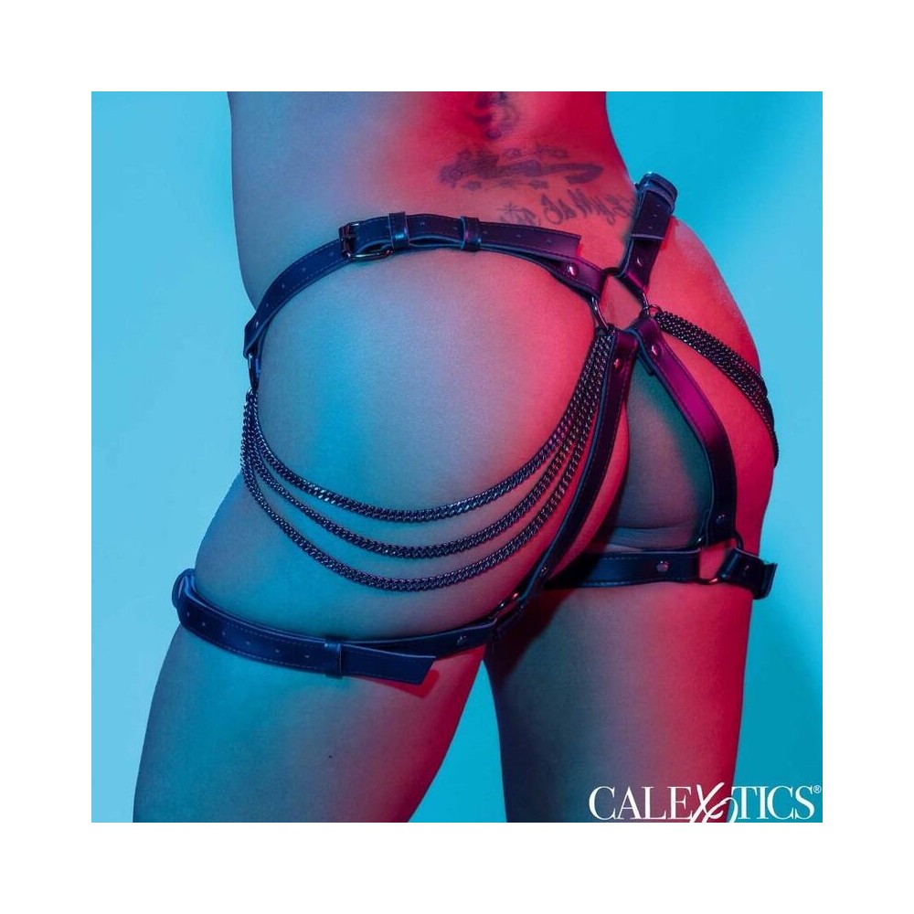 CALEXOTICS - EUPHORIA ARNÊS DE COXA MULTI CADEIA