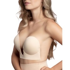 BYE-BRA - REGGISENO SENZA MANIGLIE EN U BEIGE COPPA A