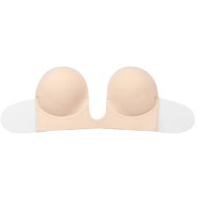 BYE-BRA - BRA WITHOUT HANDLES SHAPE U BEIGE CUP A