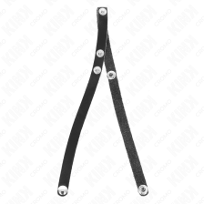 KINK - LEDER PENISRING MIT DRUCKVERSCHLUSS 39 X 1 CM