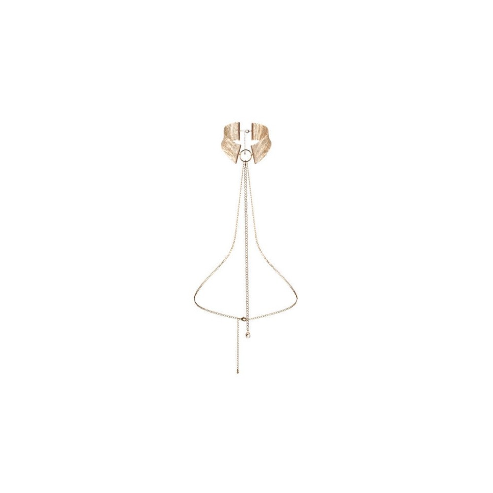 BIJOUX INDISCRETS - DÃSIR MÃTALLIQUE GOLDENE METALLIC-HALSKETTE