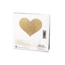 BIJOUX INDISCRETS - CACHE-METONS FLASH COEUR D'OR