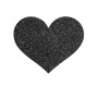 BIJOUX - INDISCRETS FLASH NERO TAGLI CAPEZZOLI CUORE