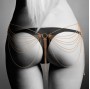 BIJOUX INDISCRETS - MAGNIFIQUE BIJOU CHAÎNE MÉTAL POUR TAILLE DORÉE