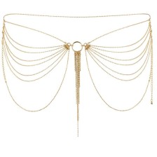 BIJOUX INDISCRETS - MAGNIFIQUE BIJOU CHAÎNE MÉTAL POUR TAILLE DORÉE