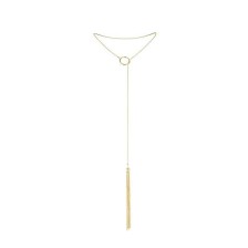 BIJOUX INDISCRETS - MAGNIFIQUE COLLIER EN MÉTAL FRANGES DORÉES