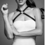 BIJOUX INDISCRETS - CROSSED CHEST HARNESS BLACK