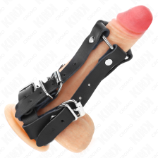 KINK - PENIS RING WITH MULTIPLE ADJUSTABLE STRAPS