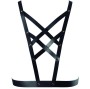 BIJOUX INDISCRETS - MAZE CROSSOVER HARNESS MIT SCHWARZEM HALSBAND
