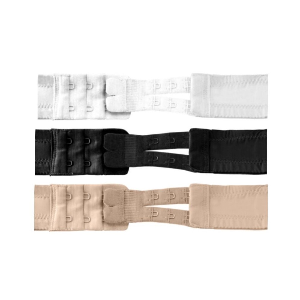 BYE-BRA - EXTENSORES DE CONTORNO FLEXIBLES 2 GANCHOS 3 UDS