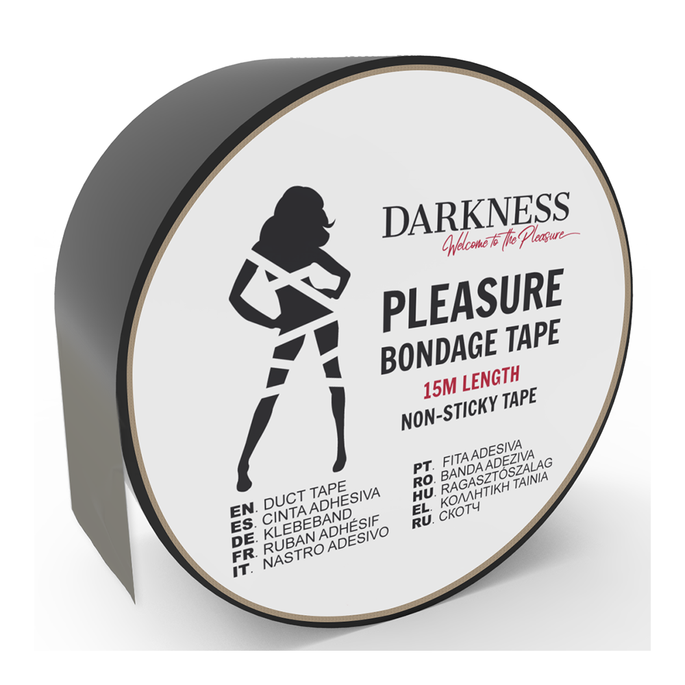 DARKNESS - KLEBEBAND SCHWARZ 15M