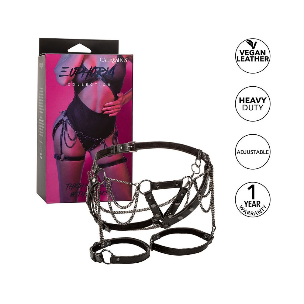 CALEXOTICS - EUPHORIA MULTICAIN THIGH HARNESS PREMIUM