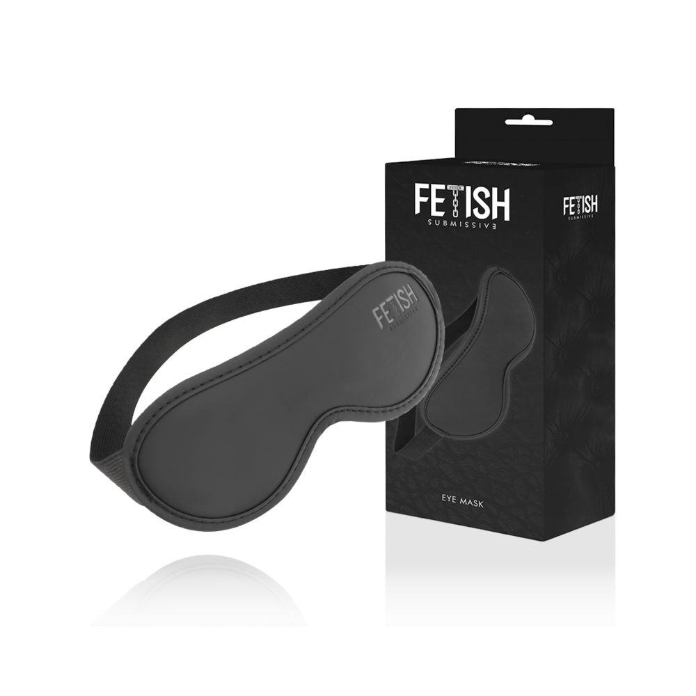 FETISH SUBMISSIVE - MASCHERA VEGAN IN PELLE II CON FODERA IN NEOPRENE