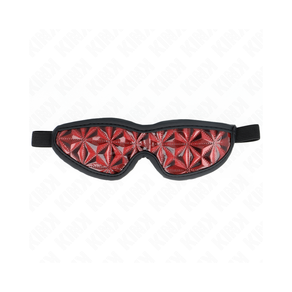 KINK - SERRE-TÊTE MOTIF DIAMANTS ROUGE 20,5 x 6 CM