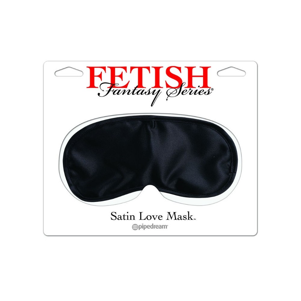 FETISH FANTASY SERIES - MASQUE DAMOUR EN SATIN NOIR