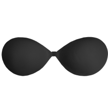 BYE-BRA - BRA INVISIBLE BLACK CUP B