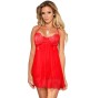 SUBBLIME - BABYDOLL AVEC NOEUD ROUGE L / XL
