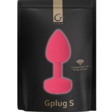 G-VIBE - FUNTOYS GPLUG VIBRATEUR ANAL RECHARGEABLE PETIT ROSE NÉON 3CM