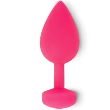 G-VIBE - VIBRATEUR ANAL RECHARGEABLE FUNTOYS GPLUG GRAND ROSE NÉON 3.9CM