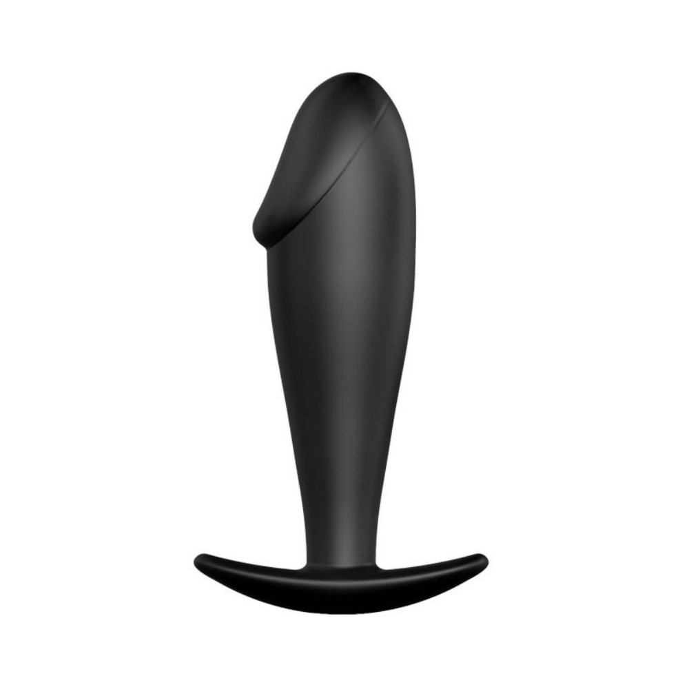 PRETTY LOVE - ANAL PLUG SILICONE PENIS FORM BLACK