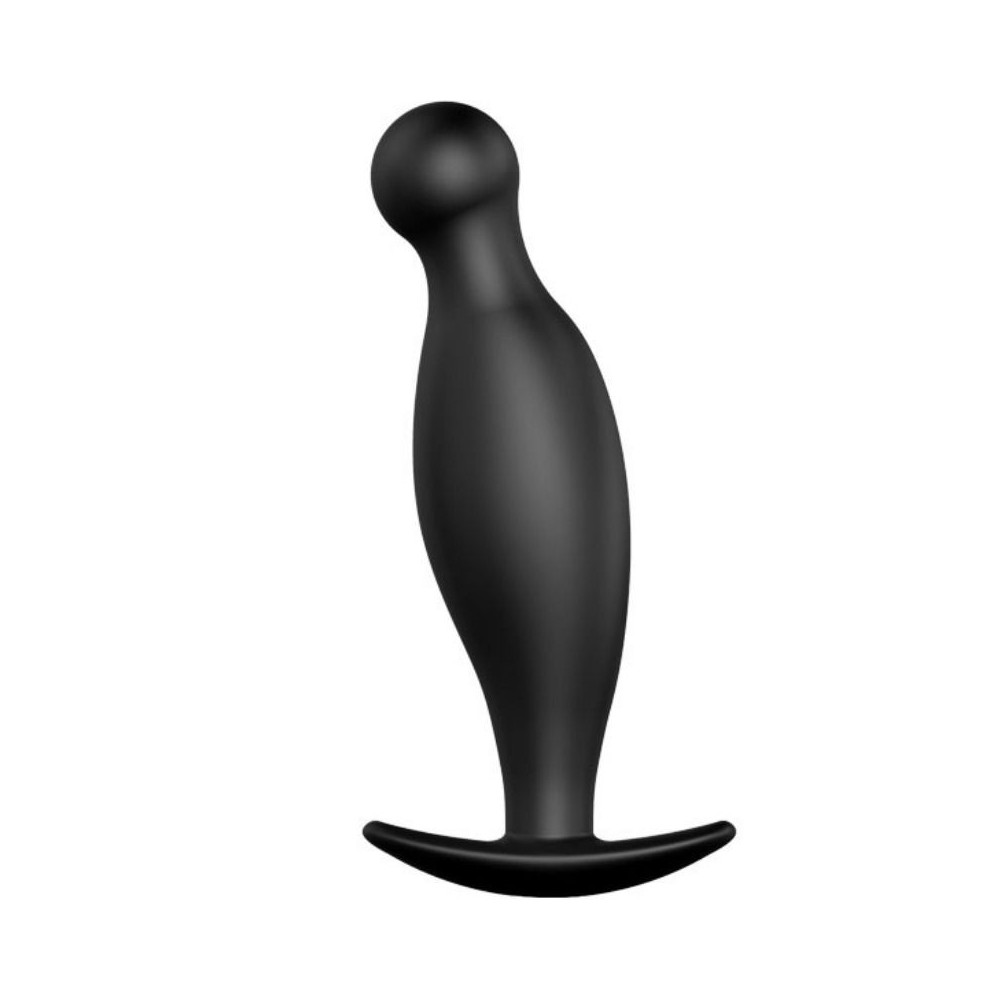 PRETTY LOVE - PLUG ANAL DE SILICONE 11.7 CM PRETO