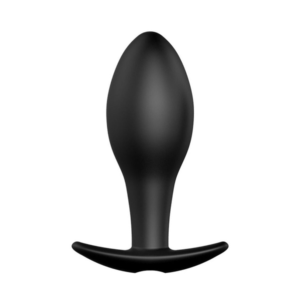 PRETTY LOVE - ANAL PLUG ANCHOR FORM SILICONE 12 VIBRATION MODES BLACK