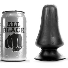 ALL BLACK - ANALPLUG 12 CM