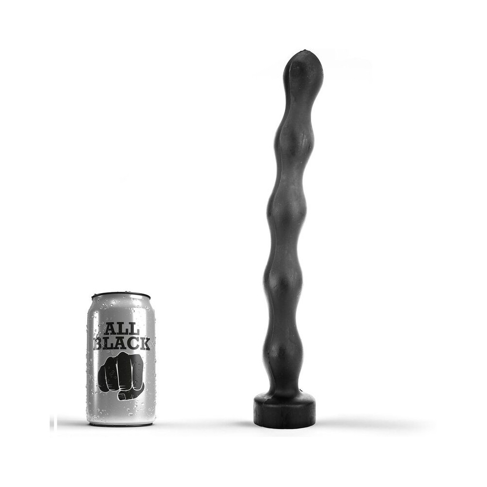 ALL BLACK - ANAL PLUG BALL 32 CM