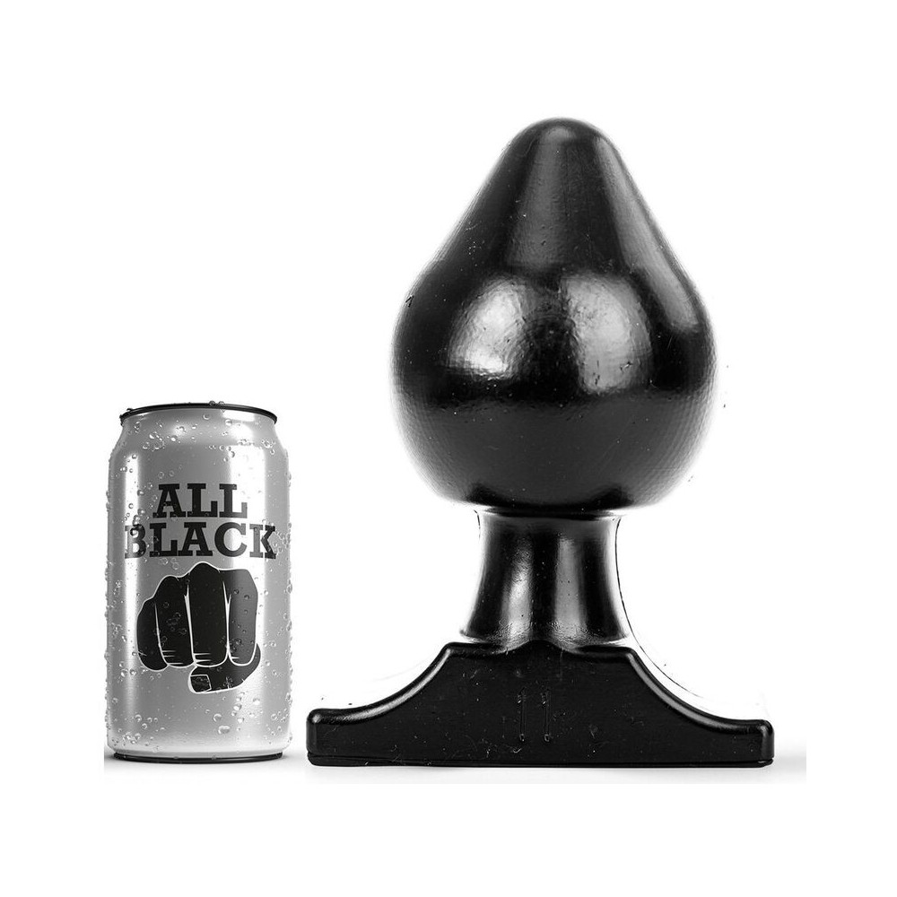 ALL BLACK - ANAL PLUG 19 CM