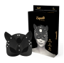 COQUETTE CHIC DESIRE - MASCHERA VEGANA IN PELLE CON ORECCHIE DI GATTO
