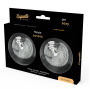 COQUETTE CHIC DESIRE - NIPPLE COVERS SILVER