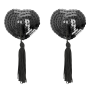 COQUETTE CHIC DESIRE - SCHWARZE PAILLETTEN-NIPPELABDECKUNGEN